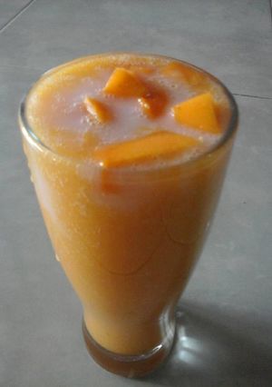Foto resep Jus Mangga kekinian tanpa whipcream