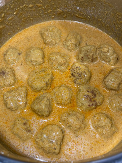 Una foto de Albóndigas al curry
