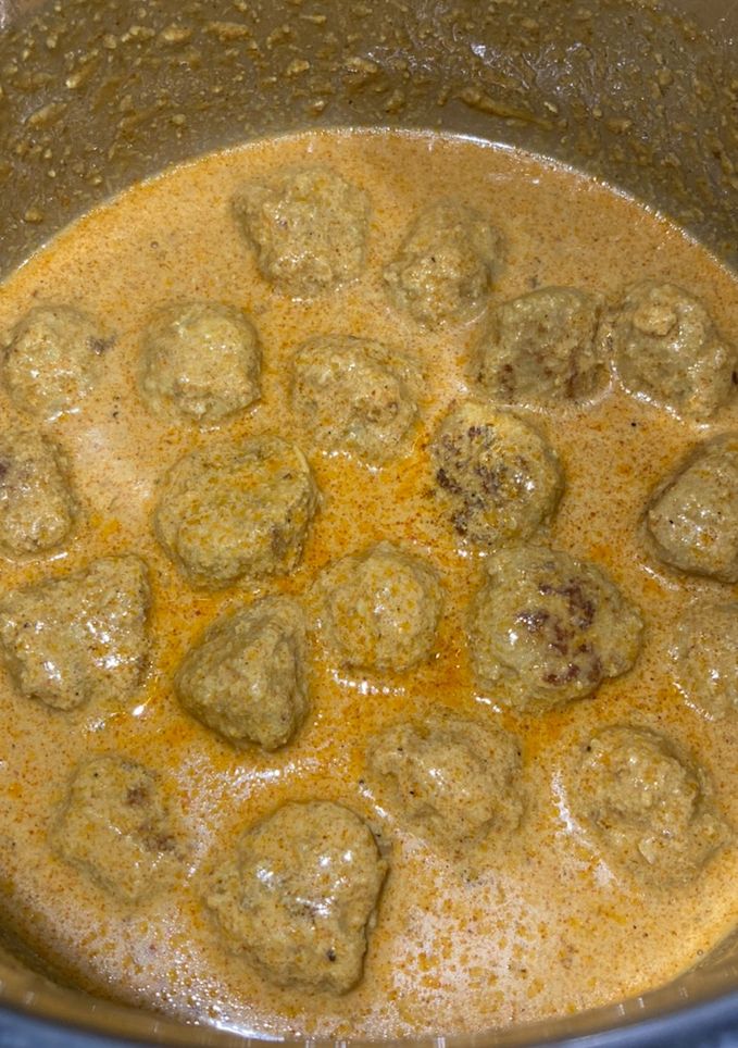 Una foto de Albóndigas al curry