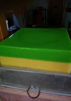 Foto resep Puding Lumut Mentega c tintin