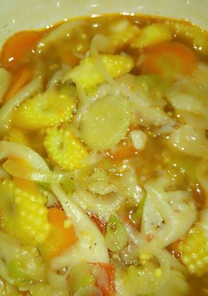 Foto resep Tumis kuah jamur Keputren