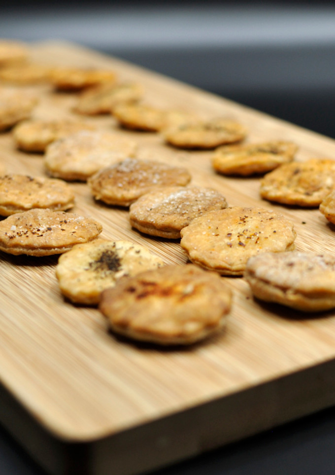 Una foto de Galletitas saladas