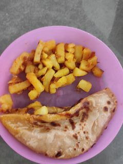 सूखे आलू की सब्जी (sukhe aloo ki sabzi recipe in Hindi) रेसिपी मुख्य फोटो