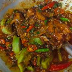 A picture of Tumis Sarden Kampung.