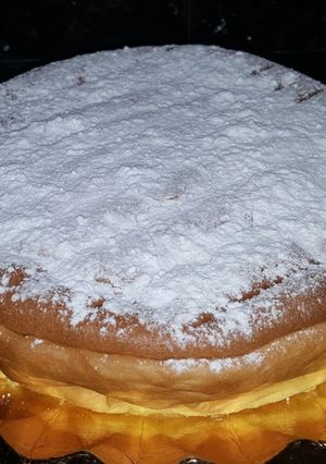 Una foto de Pastel de queso japonés