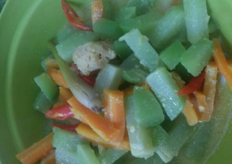 Resep Sayur labu wortel Anti Gagal