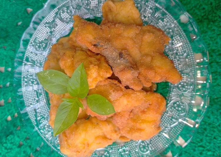 Fried ikan manyung praktis