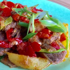 A picture of Daging Batokok (Hot Chillies Meat) Indonesian Recipe.