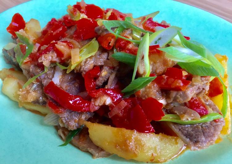 Simple Way to Prepare Favorite Dag Batokok (Hot Chillies Meat) Indonesian Recipe