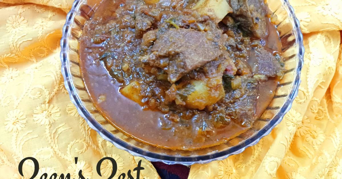 Kasuri Methi Aloo Gosht Recipe By Zma Cookpad 