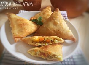 Foto resep Samosa Kari Ayam