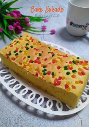 Foto resep Bolu Sukade Panggang (2 telur)