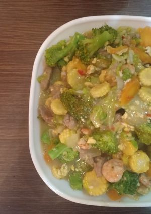 Foto resep Capcay Udang Sederhana