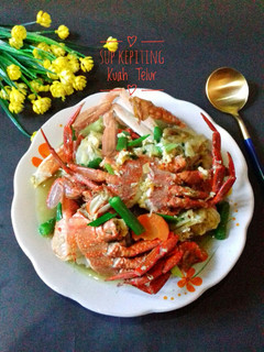 Foto resep Sup Kepiting Kuah Telur