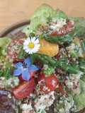 Quinoa Tabbouleh with Asparagus and Tomatoes