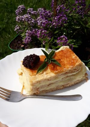 O poză a rețetei Mille Feuille.