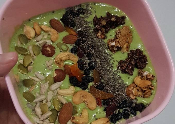 Cara Gampang Membuat Green Smoothies Bowl yang Sempurna