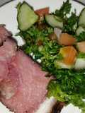 Salad Timun, Tomato dan Parsley
