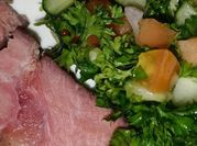Gambar tomato timun salad