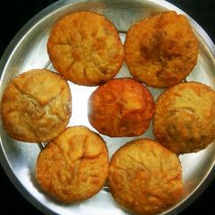 A picture of Sattu fritters.