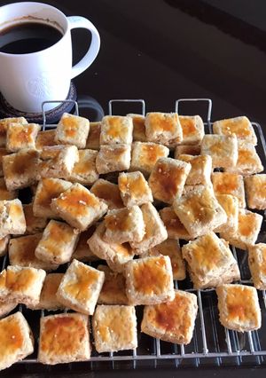 Foto resep Kue kacang krenyes-krenyes