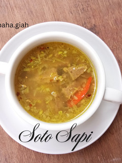 Foto resep Soto Sapi