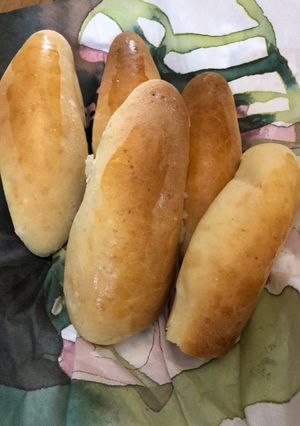 عکسی از دستور نان باگت (ساندویچی)