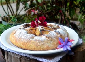 Una foto de Galette de manzanas y canela🍎