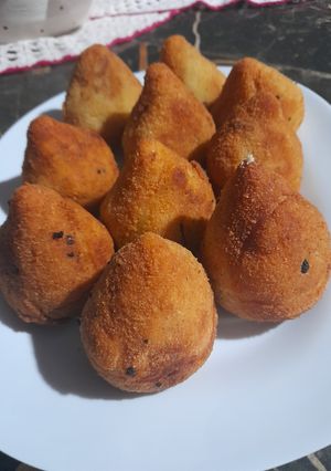 Una foto de Coxinha Comida Callejera de Brasil