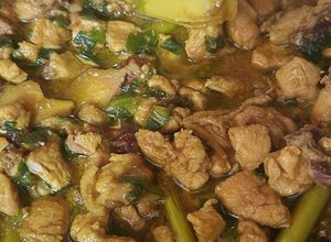 Foto resep Ayam cincang toping mie ayam ala abang gerobak biru