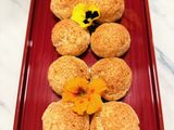 Eggless Mochi cheese puffs