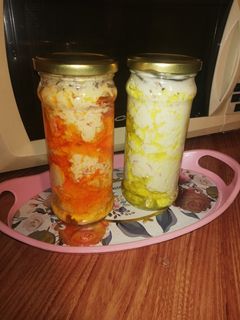 صورة لوصفة لبنه بيتزا ولبنه ولبنه عساف