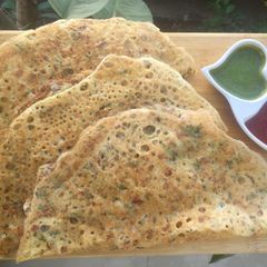 Oats rawa Dosa A picture of Oats rawa Dosa.