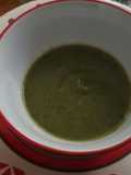 Crema verde de verduras