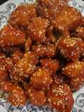 Sweet and Sour Chicken with Sesame