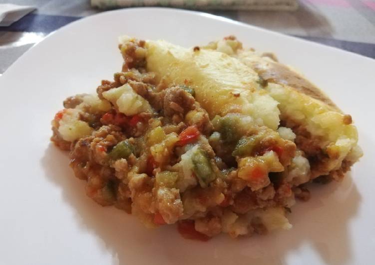 Pastel de Carne, Verdura y Patata