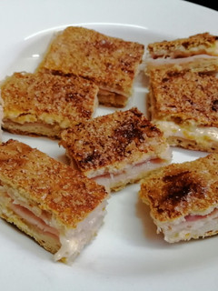 Una foto de Torta de Jamón y queso