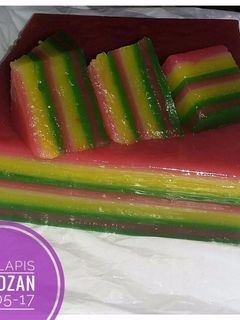 Foto resep Kue Lapis Rainbow