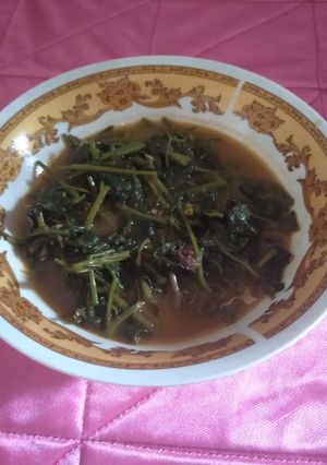 Foto resep Tumis kangkung terasi ala resto