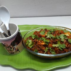A picture of Paneer manchurian.