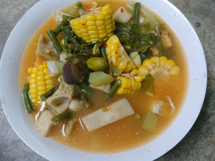 Langkah Gampang Membikin Resep Sayur asam jawa yang Lezat Anti Ribet, Mantap Sekali
