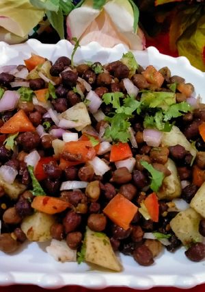 A picture of Chana Chaat.