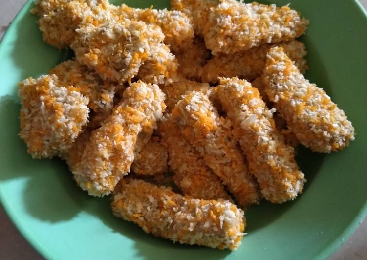 Nugget daging brokoli