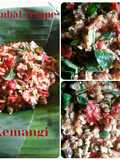Sambal Tempe kemangi