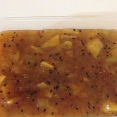 A picture of Keri or kalonji Ki chutney.