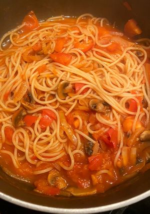 รูปของ Spaghetti tomato sause