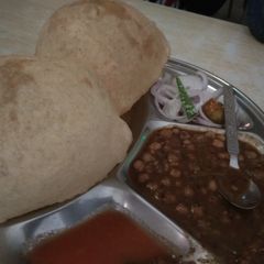 Chole bhature A picture of Chole bhature.