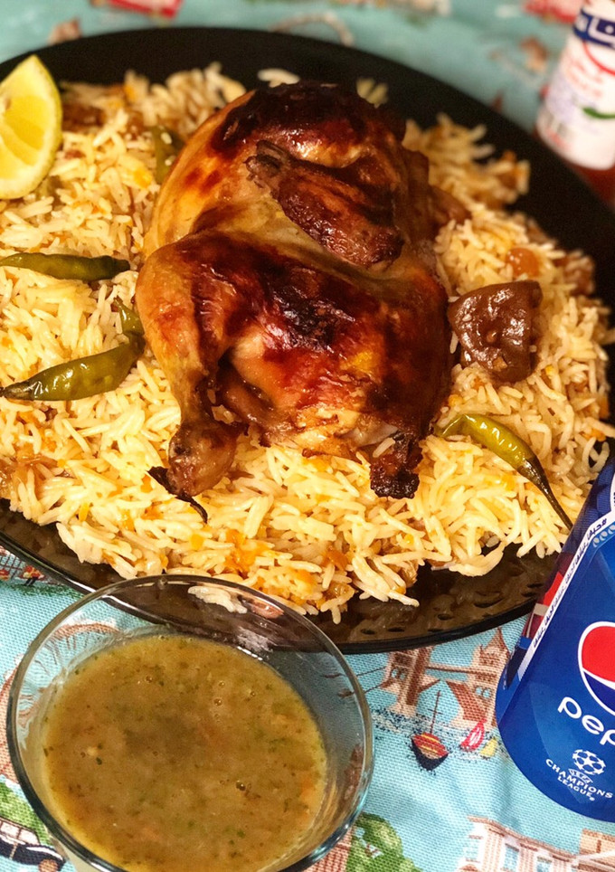 صورة لوصفة البخاري بطريقتي 🍛🍗🍗🥕🥕