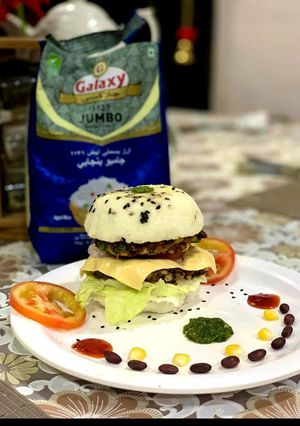 A picture of Rice Burger.