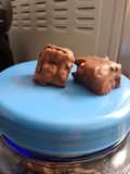 Quadrinhos de panetone de frutas